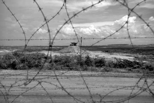 Bunker and Wire, Vietnam, 1968