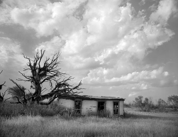 Stucco House Near Canyon Valley, Texas